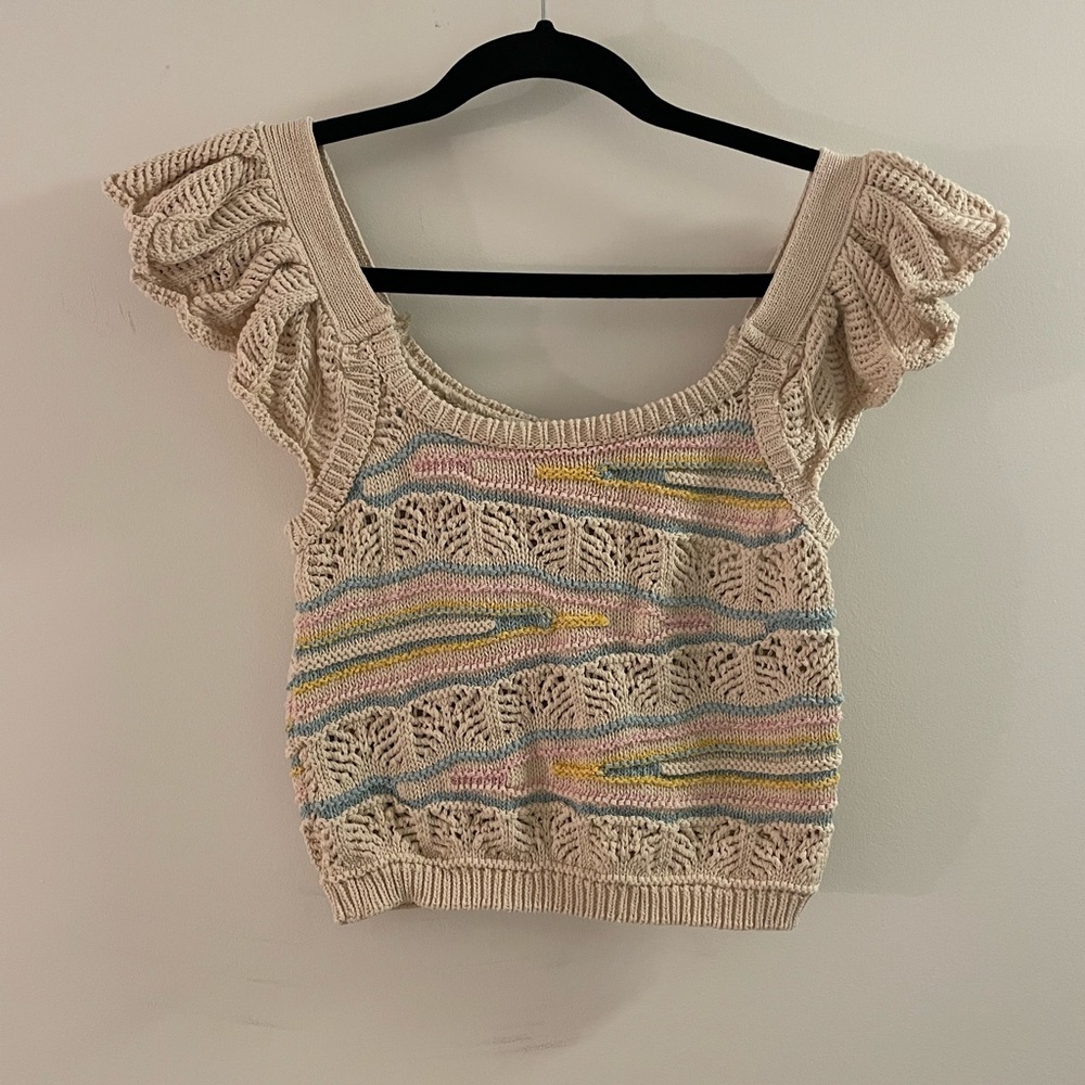 Zara knit top